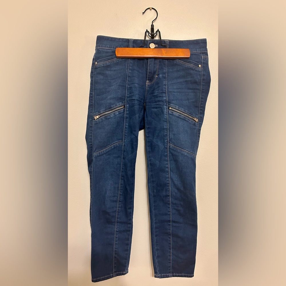 White House Black Market The Skinny Crop Jeans